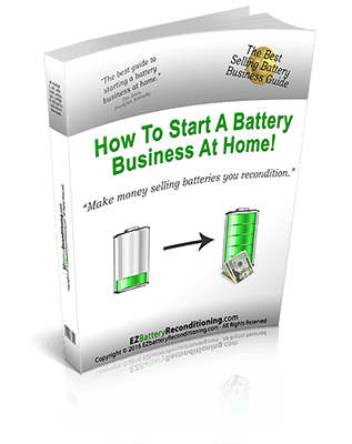 Visual overview of Easy Battery Reconditioning Course for battery reconditioning