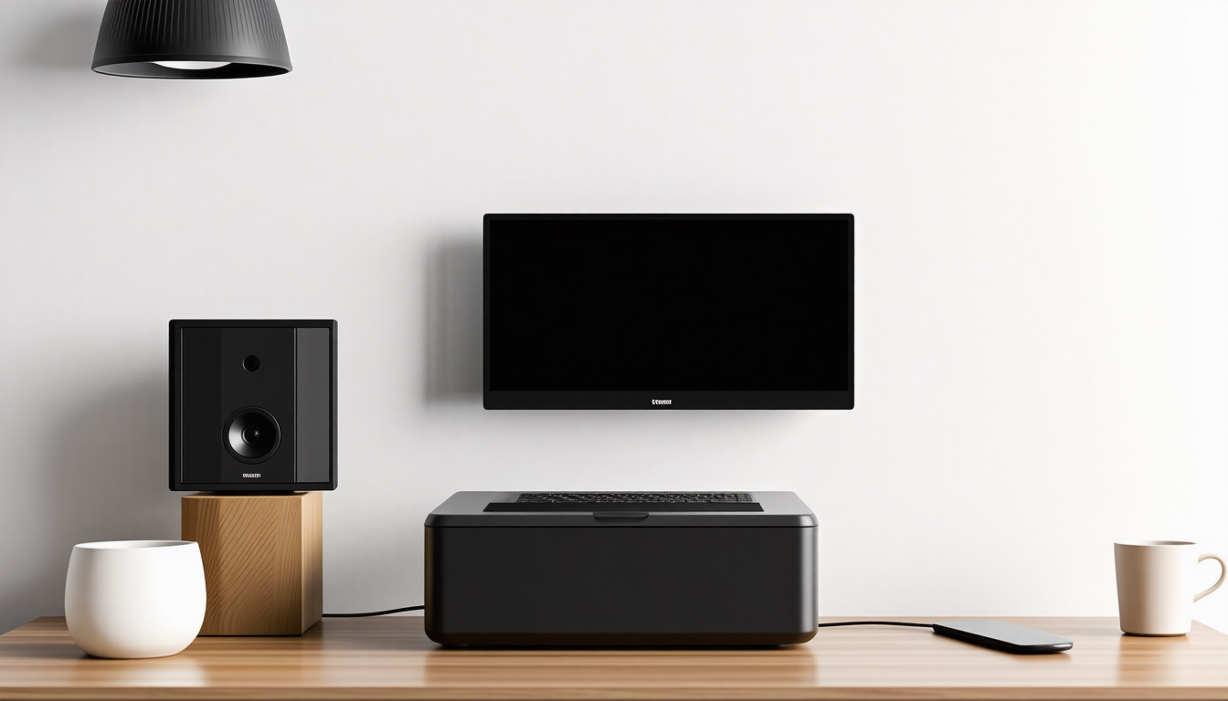 A tidy modern home interior with a battery backup powering everyday d… for battery reconditioning service