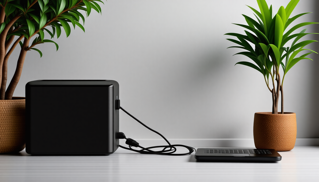A tidy modern home interior with a battery backup powering everyday d… for what does battery reconditioning mean